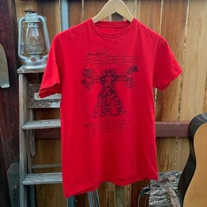 Marvel Deadpool da Vinci print.